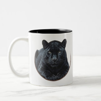 wolf Two-Tone coffee mug