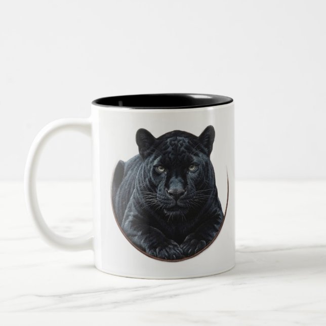 wolf Two-Tone coffee mug (Left)