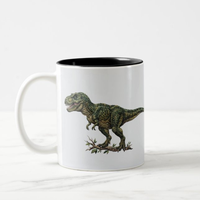 wolf Two-Tone coffee mug (Left)