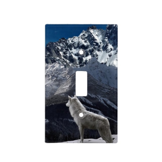 Wolf View Light Switch Cover (Front)