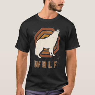 Wolf Vintage Retro Classic Animal Love T-Shirt