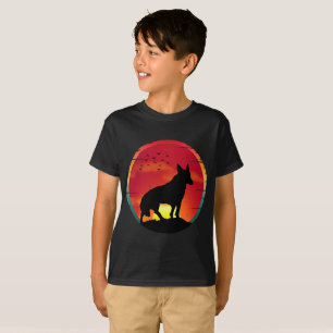 Wolf  Vintage Sunset T-Shirt