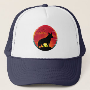 Wolf Vintage Sunset Trucker Hat