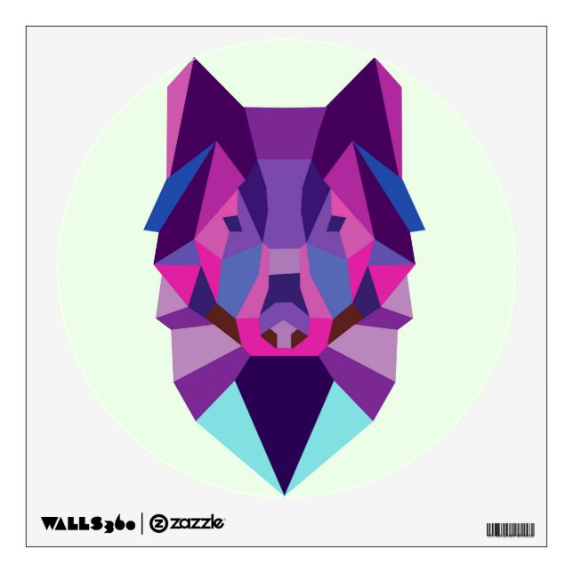 Wolf Wall Decal (Front)