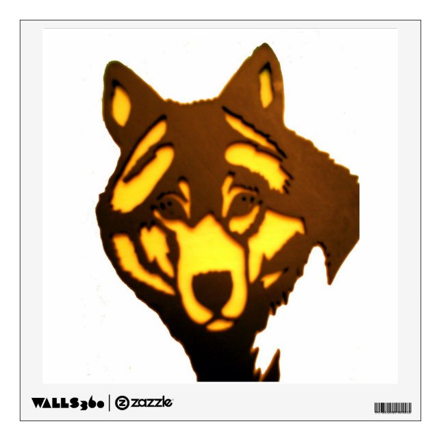 Wolf Wall Decal (Front)