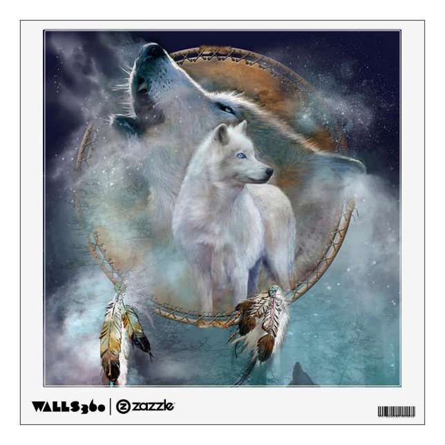 Wolf Wall Sticker (Front)