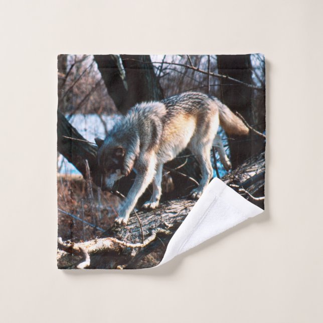 Wolf Wash Cloth (Wash Cloth)