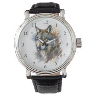 Wolf Watercolour Painting         Watch