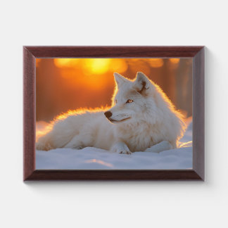 Wolf Wild Animal Loving Portrait Award Plaque