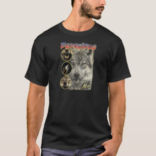 Wolf Wild Animal Spiritual Wolves Motivation Ragla T-Shirt