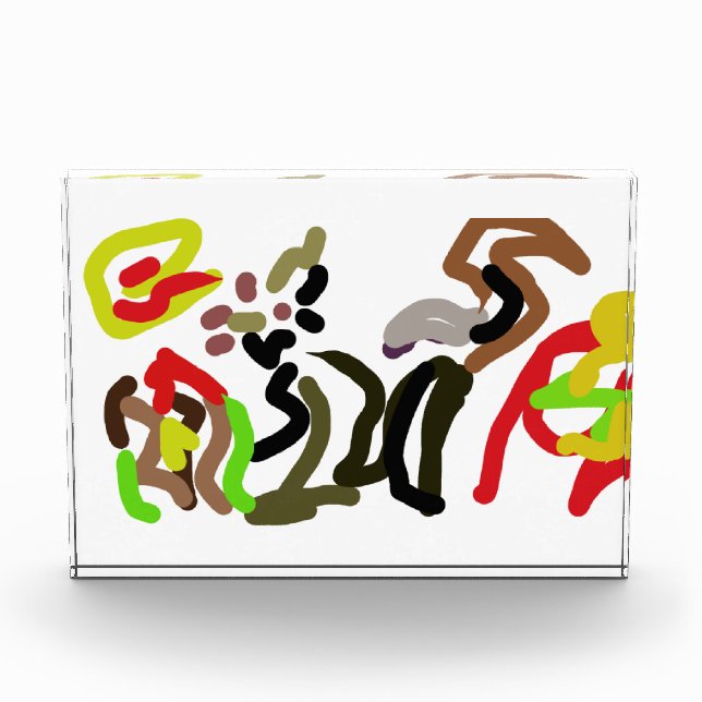 Wolf wild ink autumn  photo block (Front)