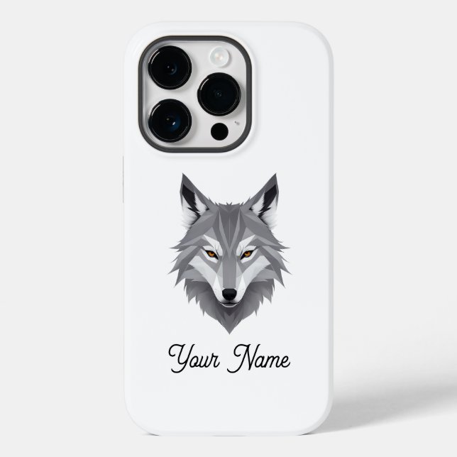 Wolf Wild Spirit Case-Mate iPhone Case (Back)