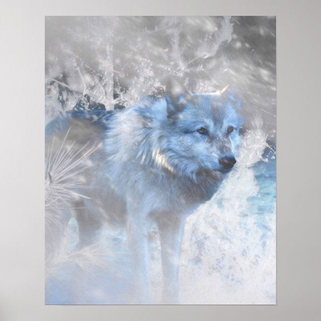 WOLF WINTER TERRITORIES POSTER (Front)