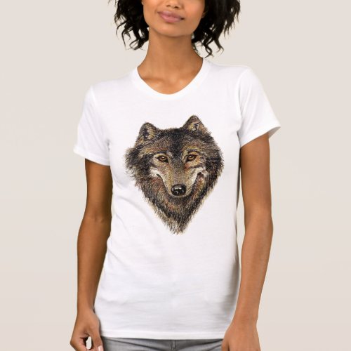 Wolf Wolves Wild Animal Nature T_Shirt