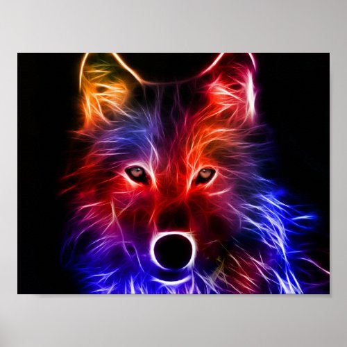 Wolf Wonder Poster