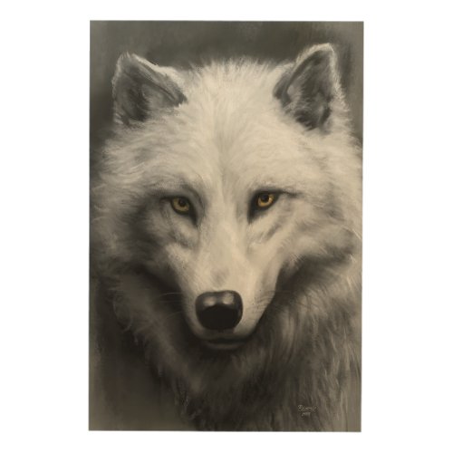 Wolf Wood Wall Art