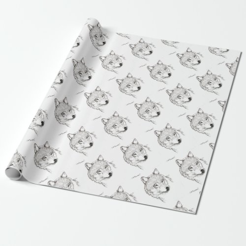Wolf Wrapping Paper