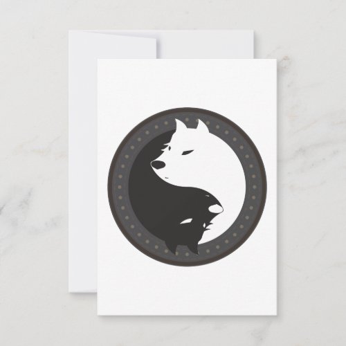 Wolf Yin Yang Wolfs Couple Lover Funny Gift Idea Save The Date