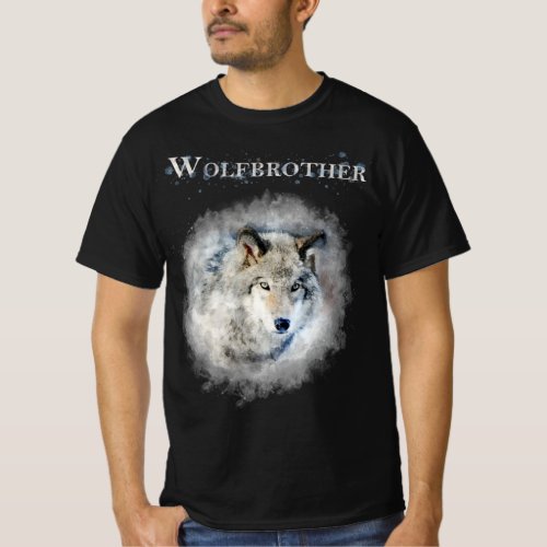 Wolfbrother Dark Version Wheel of Time T_Shirt