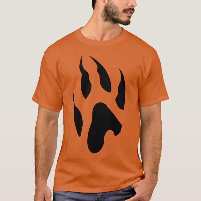 WolfDog Paw family vintage T-Shirt (Front)