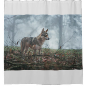Wolfdog Shower Curtain