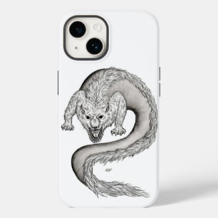 Wolfdragon black and white design Case-Mate iPhone 14 case
