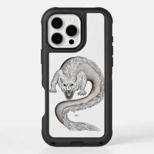 Wolfdragon black and white Design iPhone 16 Pro Max Case