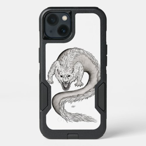 Wolfdragon black and white Design iPhone 13 Case