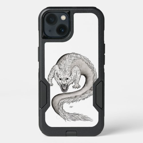 Wolfdragon black and white Design iPhone 13 Case