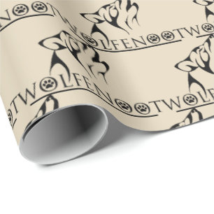 Wolfenoot - Wolf Party Supplies Wrapping Paper