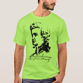 Wolfgang Amadeaus Mozart T-shirt by GermanEmpire at Zazzle