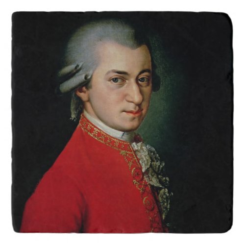 Wolfgang Amadeus Mozart 1818 Trivet