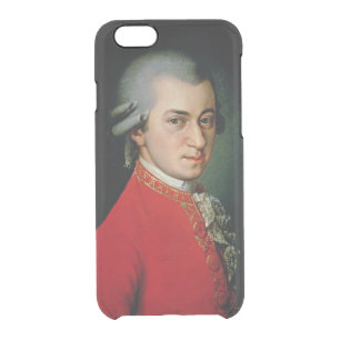 Wolfgang Amadeus Mozart, 1818 Clear iPhone 6/6S Case