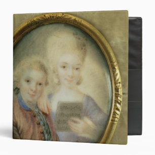Wolfgang Amadeus Mozart and his sister Binder