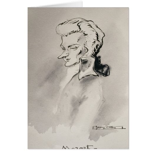Wolfgang Amadeus Mozart Cards (Front)