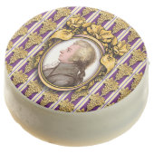 Wolfgang Amadeus Mozart Chocolate Covered Oreo (Angled)