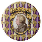 Wolfgang Amadeus Mozart Chocolate Covered Oreo (Front)