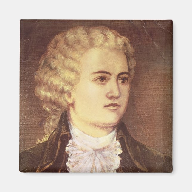 Wolfgang Amadeus Mozart  during his stay Magnet (Front)