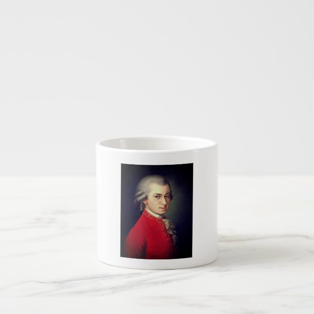 Wolfgang Amadeus Mozart Espresso Cup (Front)