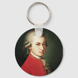 Wolfgang Amadeus Mozart Keychain