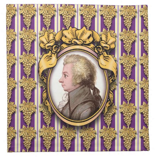 Wolfgang Amadeus Mozart Napkin