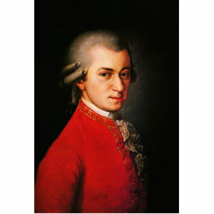Wolfgang Amadeus Mozart portrait Statuette
