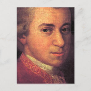 Wolfgang Amadeus Mozart Postcard