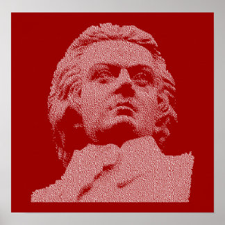 Wolfgang Amadeus Mozart Poster