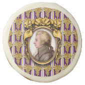 Wolfgang Amadeus Mozart Sugar Cookie (Front)