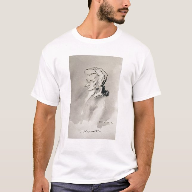 Wolfgang Amadeus Mozart T-Shirt (Front)