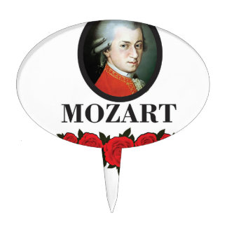 WOLFGANG MOZART CAKE TOPPER
