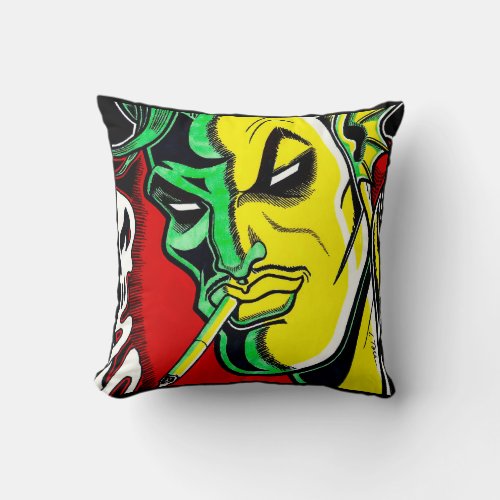 Wolfgang von Strapp Throw Pillow