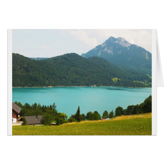 Wolfgangsee lake cards (Front Horizontal)