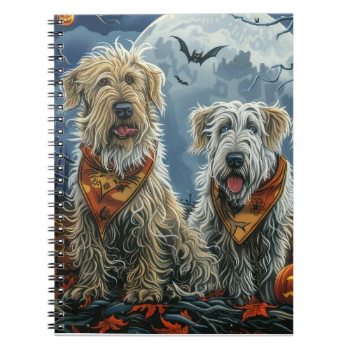 Wolfhound Halloween Spooky Notebook